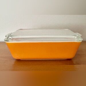 Vintage Pyrex #0503 Refrigerator Dish with Lid, 1.5 quart